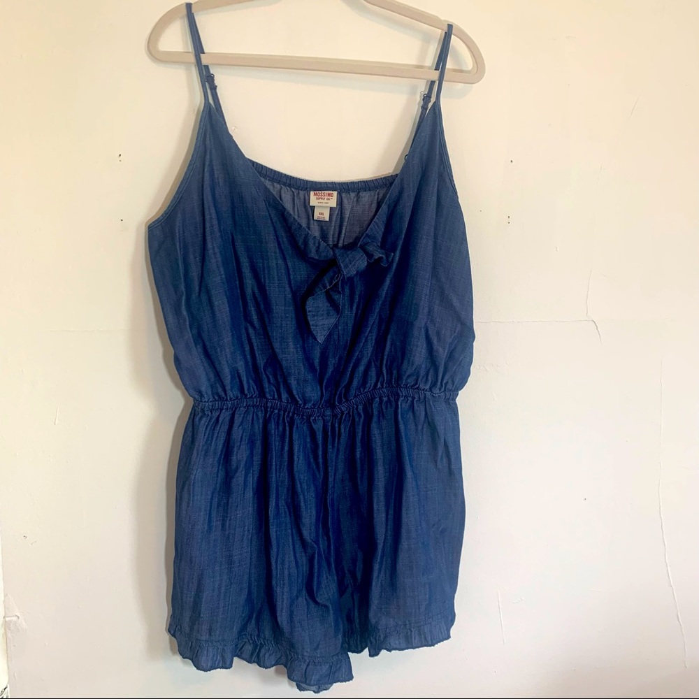 Mossimo Supply Co. Denim Romper // Size XXL // NWT